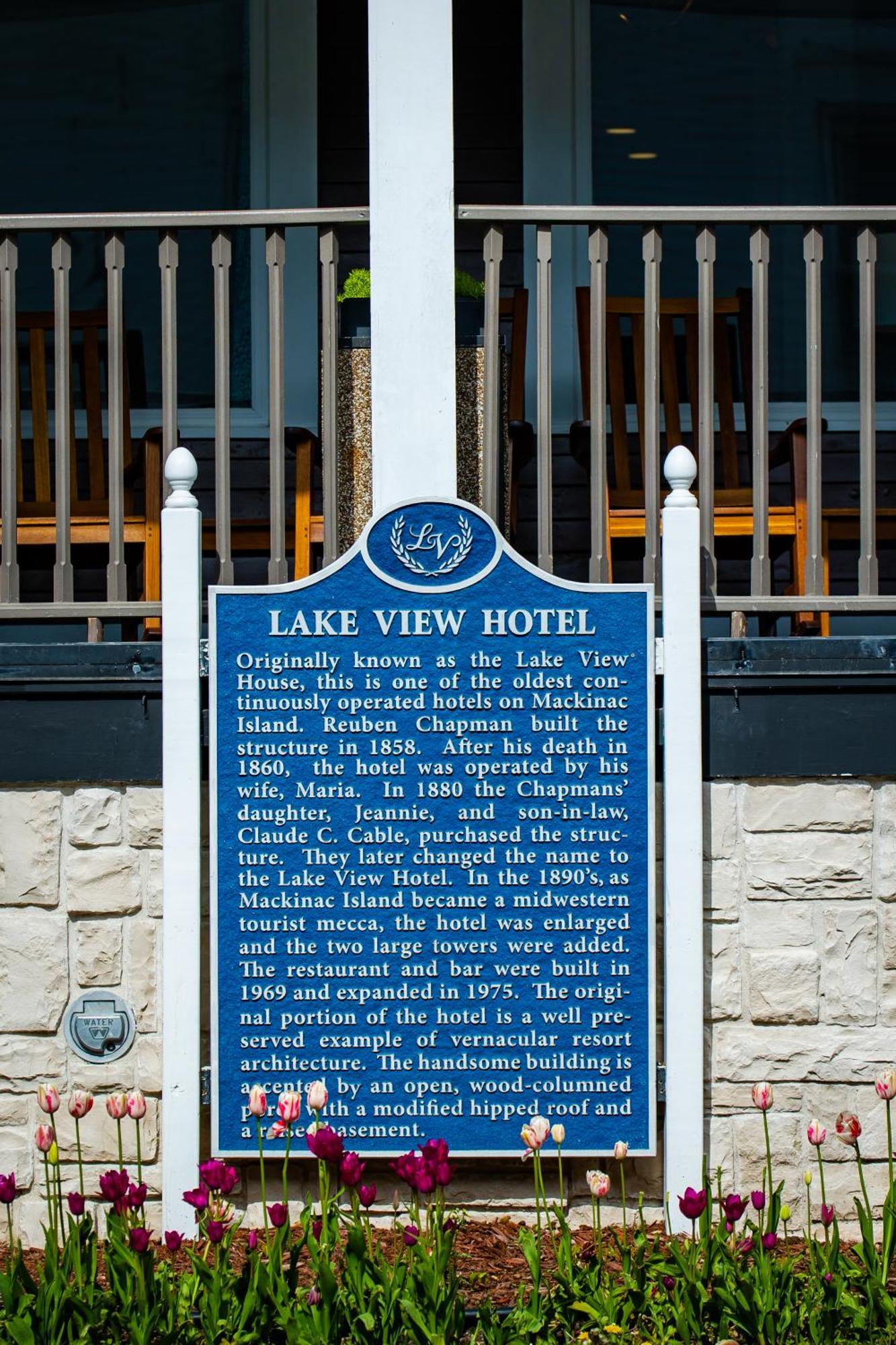 Lake View Hotel Mackinac Island Bagian luar foto