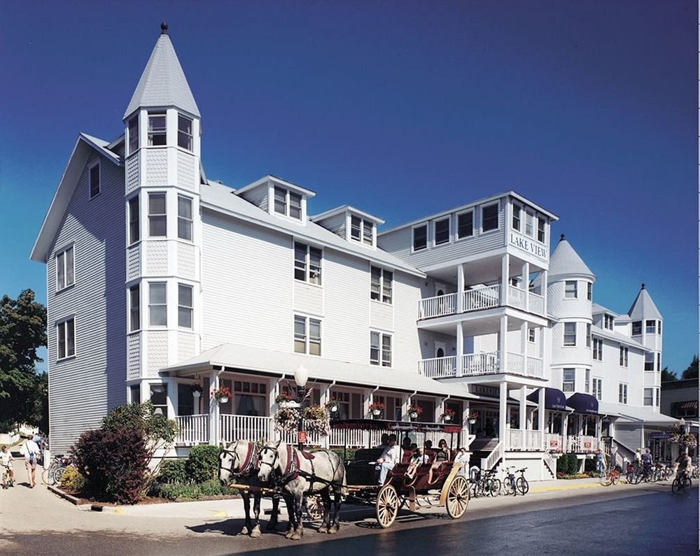 Lake View Hotel Mackinac Island Bagian luar foto