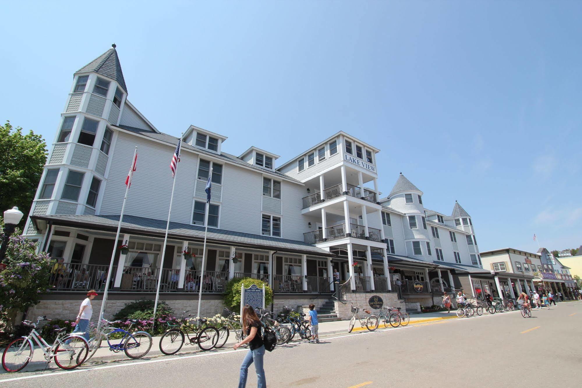 Lake View Hotel Mackinac Island Bagian luar foto